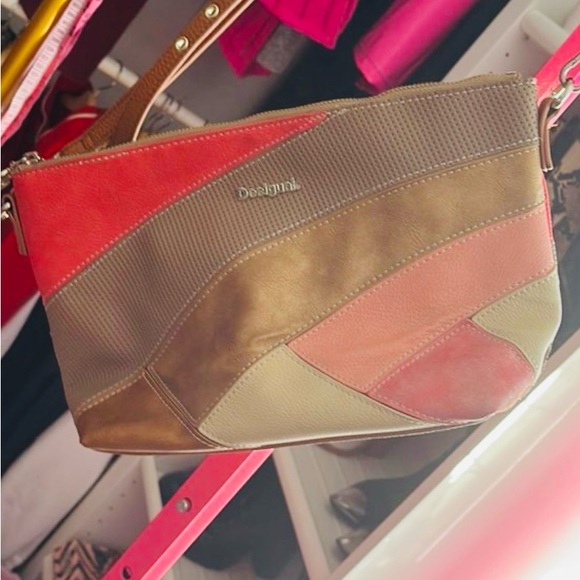 Desigual Purse Bag Multicolor Crossbody Handbag - Picture 7 of 10